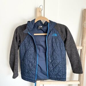 The North Face Kids Puffer Jacket - Navy and Charcoal